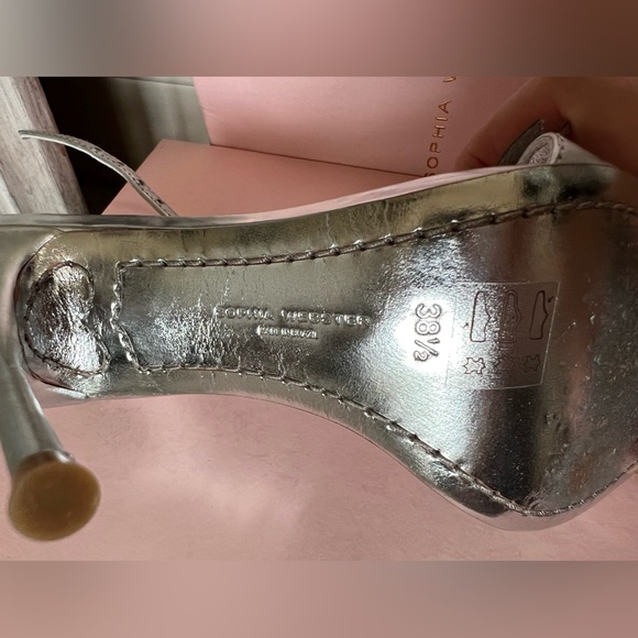 Sophia Webster Lilico sandal in silver, size 8.5 M - Picture 11 of 11